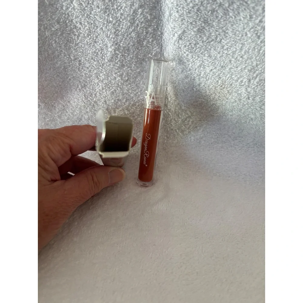 Dragon Ranee Attractive Colorful Lip Gloss Rose Brown Orange 5g New Unused